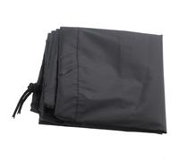 Funda protectora para parrilla Weber Q100/1000, base de poliéster 210D con inhibidores UV, evita la decoloración y el agrietamiento