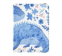 Funda protectora para pasaporte de piel de pangolín para viajes, funda protectora de vacunas, bonito libro de pasaporte para mujer, ultrafino, Pangolín animal infantil, 1 size