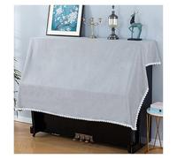 Funda protectora para piano vertical, Poncho De Piano Grueso Liso Con Cubierta Vertical