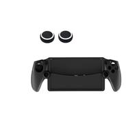 Funda Protectora para PlayStation Portal Consola de Juegos Protección Total Funda de Silicona Suave a Prueba de Golpes Anti-Rayaduras Anti-Deslizante Carcasa Protectora Manguito Protector (Negro)