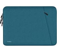 Funda Protectora para portátil de 13,3”, a Prueba de Golpes, con Bolsillo para Accesorios, Compatible con MacBook Air/Pro de 13-13,3”, MacBook Pro de 14”, Cian