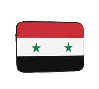 Funda protectora para portátil de 13 pulgadas a prueba de golpes, delgada, ligera, portátil, con diseño de bandera siria