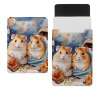 Funda protectora para portátil de 14 pulgadas, impermeable, delgada, para tableta, cuaderno, hámsteres de invierno
