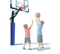 Funda protectora para postes de baloncesto para exteriores, cubierta gruesa de seguridad para columnas, almohadilla de protección contra impactos de 3x3, 5x5, 6x8 y 8x8 pulgadas, azul, 10"x1