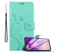 Funda protectora para Realme 5 / 5i / 6i / C3 Estuche Floral Magnético Carcasa