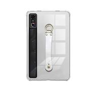 Funda Protectora para RedMagic 3 Pro 9.06" 2025 Airbags Protección de TPU Suave Carcasa a Prueba de Golpes para Tablet Gaming Funda Protectora con Orificio metálico para Colgar (Transparente)