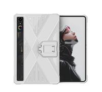 Funda protectora para RedMagic Astra/Tablet 3 Pro, funda flexible de TPU con esquina de cojín de aire, soporte plegable integrado, delgada y ligera, protección antiarañazos, a prueba de golpes (blanco