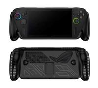 Funda protectora para Rog Xbox Ally X consola para Xbox Ally Funda protectora completa a prueba de golpes con soporte integrado Funda protectora antirrayaduras y anticaídas (Negro)
