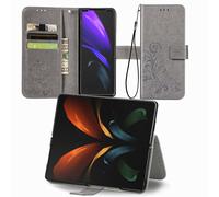 Funda Protectora Para Samsung Galaxy Z FOLD3 5G Cubierta Bolsa Estuches Gris