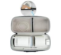 Funda Protectora para Samsung The Freestyle proyector y batería con Accesorios, Caja Protectora portátil EVA (Negro)