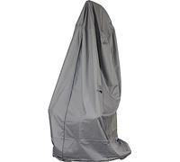 Funda protectora para silla de jardín colgante | Ø100 x 190 cm | 600D poliéster tejido Oxford, color: gris