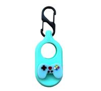 Funda protectora para SmartTag 2 con diseño de perro de flores de dibujos animados de silicona suave T SmartTag2 N6P5 Smart para Samsung