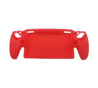 Funda Protectora para Sony Playstation Portal Console Funda de Silicona Suave Antideslizante para Mando para PS Portal Console Funda Protectora contra el Polvo Protector de Piel (Red)