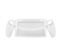 Funda Protectora para Sony Playstation Portal Console Funda de Silicona Suave Antideslizante para Mando para PS Portal Console Funda Protectora contra el Polvo Protector de Piel (White)
