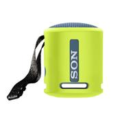 Funda protectora para Sony SRS-XB100 XB13 Audio, silicona suave, resistente a los arañazos y al polvo, funda protectora de repuesto con trabilla para correa (amarillo)