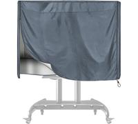 Funda protectora para soporte de TV móvil de 60 a 72 pulgadas, impermeable, a prueba de humedad y polvo. Protección de pantalla de TV gris.