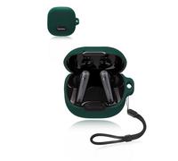 Funda protectora para Soundcore by Soundcore de Anker Liberty 4 NC Adaptive Noise Cancelling Earbuds, funda de silicona suave con impermeable, a prueba de golpes y resistente a los arañazos, ideal
