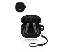 Funda protectora para Soundcore by Soundcore de Anker Liberty 4 NC Adaptive Noise Cancelling Earbuds, funda de silicona suave con impermeable, a prueba de golpes y resistente a los arañazos, ideal