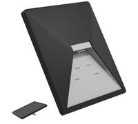 Funda protectora para Starlink Mini, antiarañazos y a prueba de polvo, funda de silicona líquida suave, cubierta completa portátil para antena parabólica Starlink Mini accesorios, Black, Unisex