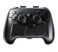 Funda protectora para Steam Controller 2 - Robusta carcasa de PC con estructura resistente a los impactos para uso diario - Negro elegante 17 x 13 x 6,8 cm