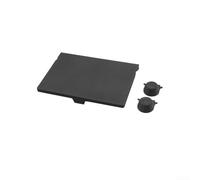 Funda protectora para Steam Deck para oled Modular Hard Shell Cover con Joystick - para material PLA, agarre texturizado, bolsa de viaje, accesorio - Multicolor 17,5 x 12,3 cm (Negro)