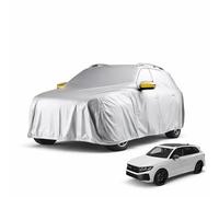 Funda protectora para SUV para coche, cubierta para garaje, lona impermeable, cubierta para coche, para exterior e interior, 1 SUV (490 x 190 x 180 cm)