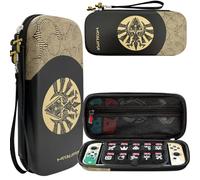 Funda Protectora para Switch, Estuche Rígido para Switch y Switch OLED Zelda, Estuche para Switch Portátil Zelda Tears of The Kingdom, Negro