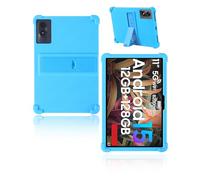 Funda protectora para tablet Blackview Tab 90 WiFi de 11 pulgadas, de silicona suave y agradable a la piel para Blackview Tab90WiFi con soporte ajustable, color azul claro