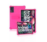 Funda protectora para tablet Blackview Tab90WiFi de 11 pulgadas, para tabletas Blackview de 11 pulgadas, funda de silicona suave con soporte antideslizante, a prueba de golpes y caídas, color rosa