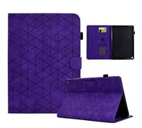 Funda protectora para tablet de piel de alta calidad con función de atril para Kindle Fire HD10/HD10 Plus 2021, con visión multiángulo y función de encendido y apagado automático, protección