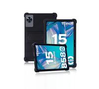 Funda protectora para tablet DOOGEE U11 Pro de 11 pulgadas 2025, funda de silicona suave agradable a la piel para DOOGEE U11Pro con soporte ajustable (negro)