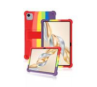 Funda protectora para tablet Honor Pad X9a de 11.5 pulgadas 2025, funda de silicona suave agradable a la piel para Honor X9a con soporte ajustable (arcoíris)