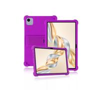 Funda protectora para tablet Honor Pad X9a de 11.5 pulgadas 2025, funda de silicona suave agradable a la piel para Honor X9a con soporte ajustable (morado)