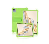 Funda protectora para tablet Honor Pad X9a de 11.5 pulgadas 2025, funda de silicona suave agradable a la piel para Honor X9a con soporte ajustable (verde)