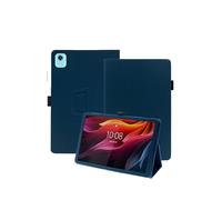 Funda protectora para tabletas DOOGEE T36 de 12 pulgadas Android 14 con correa de mano, soporte y función anticaídas, diseño elegante y simple, color azul