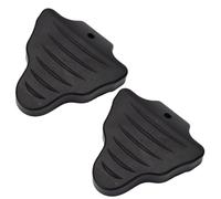 Funda Protectora para Tacos de Zapatos de Ciclismo de Carretera | Compatible Calas Fijas y Flotantes, Antideslizante, Fácil de Poner y Quitar, Negro, 9,1x8,6x1,6cm