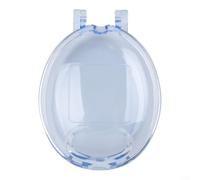 Funda protectora para Tamagotchi Pix Hard PC Shell Anti-Scratch Cover Transparente Rosa Azul 6.2cm (Azul)