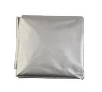 Funda protectora para tanque IBC 1000L, protector de contenedor de agua al aire libre con solapas de acceso, resistente a los rayos UV, funda de aluminio aislante para protección de almacenamiento de