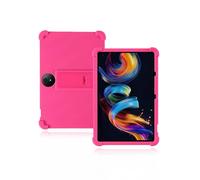 Funda protectora para TCL NXTPAPER 11 Plus de 11.5 pulgadas 2025 más reciente, yystao Funda de silicona suave para niños compatible con TCL NXTPAPER 11 Plus, soporte ajustable (Rosa)