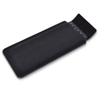 Funda protectora para teclado Logitech K380 y Logitech Pebble 2 y Pebble Keys 2 K380s, teclado Bluetooth, Logitech K380, funda de viaje de piel sintética, color negro