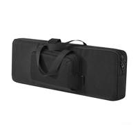 Funda protectora para teclado para 87 teclas, incluyendo Logitech para MX Keys S y MX Keys Series con diseño de doble bolsillo y asas dobles