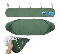 Funda Protectora Para Toldos Jardín Para Patio, Cubierta Protectora Contra La Intemperie, Bolsa De Almacenamiento Para Impermeables Invierno, Manual Cubierta Antipolvo Para Patio (2.5M,Green)