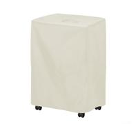 Funda protectora para trituradora hecha de tela Oxford 420D que se adapta a la mayoría de trituradoras estándar, a prueba de polvo, resistente al viento y a los rayos UV (beige)