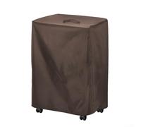 Funda protectora para trituradora hecha de tela Oxford 420D que se adapta a la mayoría de trituradoras estándar, a prueba de polvo, resistente al viento, a los rayos UV (café)
