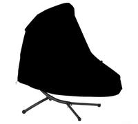 Funda protectora para tumbona colgante con toldo 210D Oxford, impermeable y resistente al polvo, para jardín, terraza, porche, cubierta para muebles, 185 x 116 x 198 cm, color negro