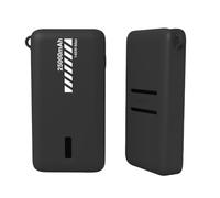 Funda Protectora para UGREEN 25000mAh 145W Batería Externa, Funda Protectora de Silicona Anticaída y Resistente al Polvo para UGREEN 25000mAh 145W Móvil Batería Externa Accesorios (Negro)