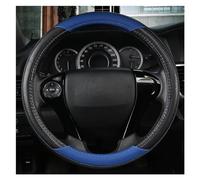 Funda Protectora para Volante Coche Cubiertas para Volante Coche 38CM 15" Accesorios Cuero para Automóvil para Accord para City para Civic para Fit para Brio(Azul)