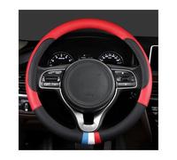 Funda Protectora para Volante de Cuero PU para Kia Rio 2 3 4 K2 K3 K4 K5 K3S KX1 KX3 KX5 KX7 para Soul Funda para Volante PÚRPURA O (Rojo O)