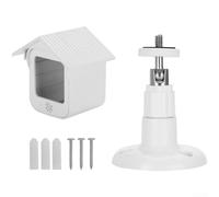 Funda protectora para Wyze Cam para v3 con soporte de montaje en pared ajustable, carcasa de cámara exterior resistente a la intemperie