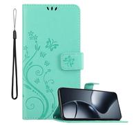 Funda protectora para Xiaomi 14T Pro Estuche Floral Magnético Carcasa